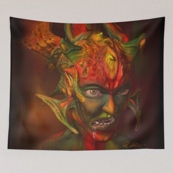 Item preview, The Evil - Fantasy Alien 3D Illustration - original Version designed and sold by KairoDesign.