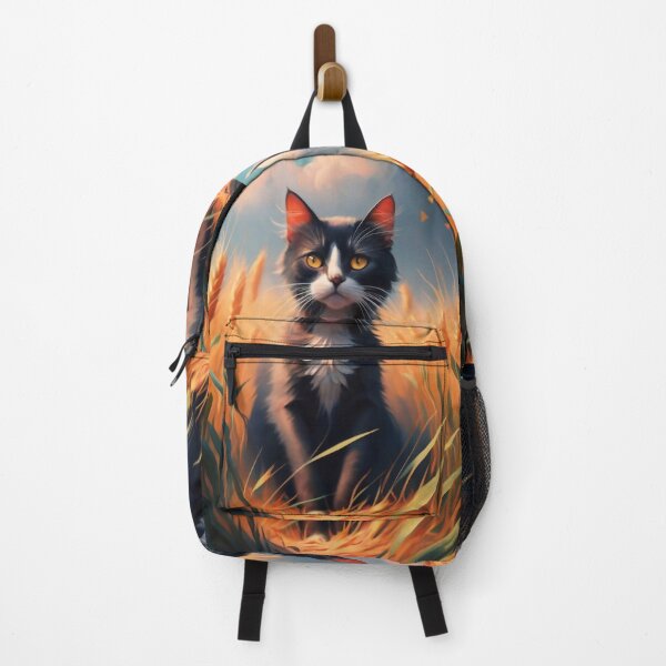 Item preview, Black cat among the cereals designed and sold by m-y-A-I-A-R-T-.