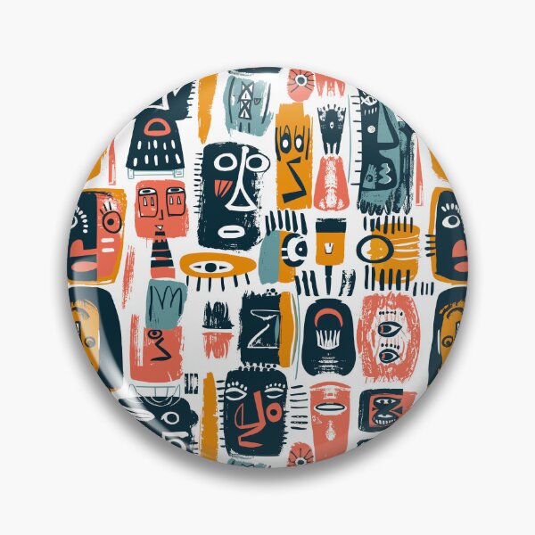 Artikelvorschau, Tribal Whirlwind – minimalistisches Stammesmuster entworfen und verkauft von Loffartdesign.