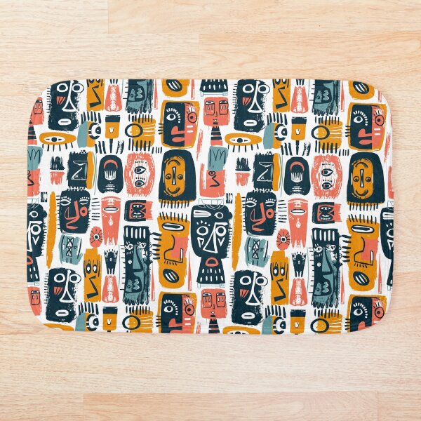 Item preview, Tribal Whirlwind - minimalist tribal pattern designed and sold by Loffartdesign.