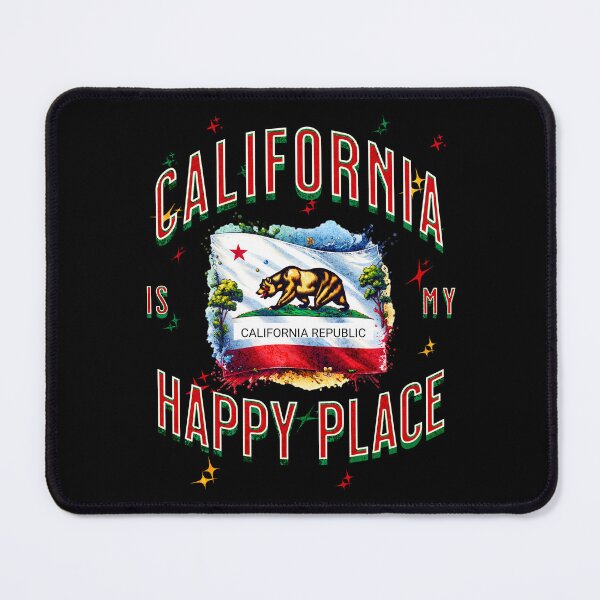 Item preview, California is my happy place designed and sold by Vindbult.