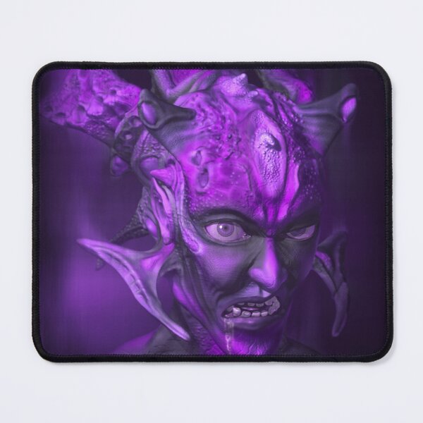 Item preview, The Evil - Fantasy Alien 3D Illustration - purple Version designed and sold by KairoDesign.