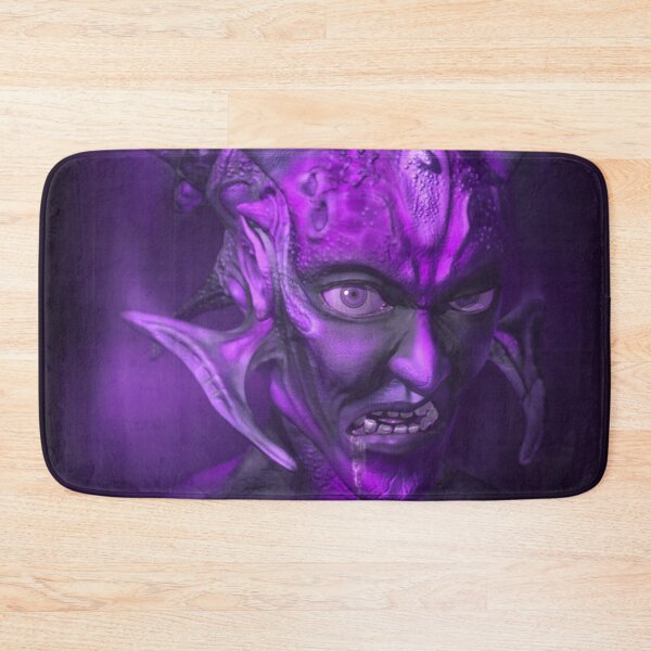 Item preview, The Evil - Fantasy Alien 3D Illustration - purple Version designed and sold by KairoDesign.