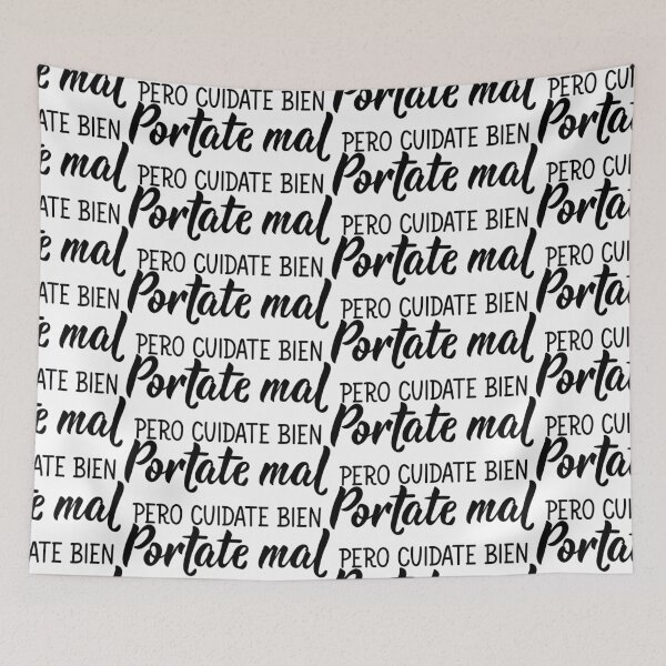 Item preview, Be bad but take good care of yourself - in Spanish. designed and sold by pidzam4e.