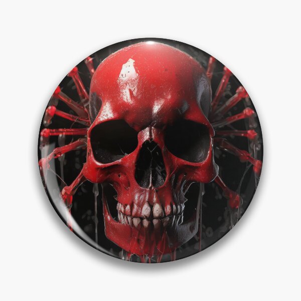 Item preview, Blood Red Spider Skull  designed and sold by Pc240471.
