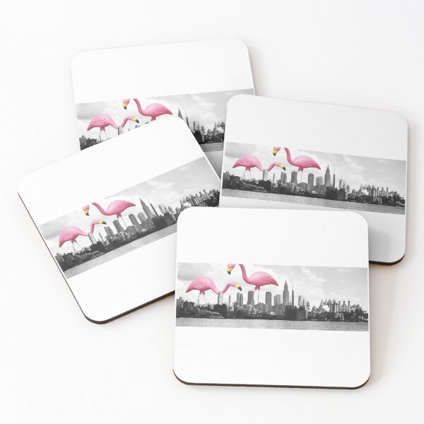 Item preview, "FLAMINGO SKYLINE" designed and sold by POP ROCKS MARTINI.