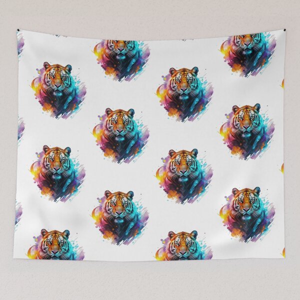 Item preview, Tiger modern art designed and sold by Art-Design-EM.