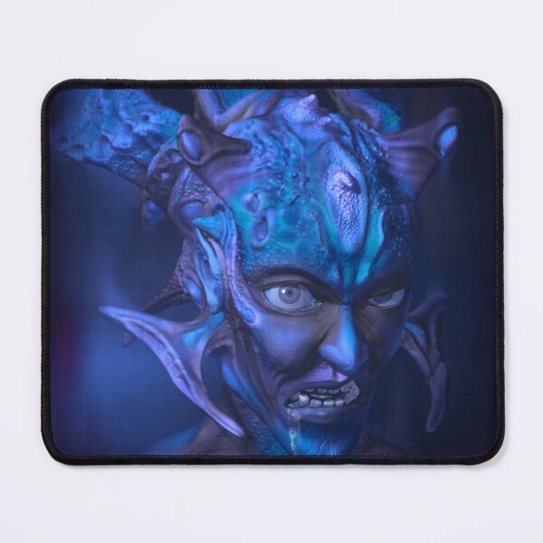 Item preview, Kopie von The Evil - Fantasy Alien 3D Illustration - blue Version designed and sold by KairoDesign.