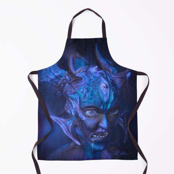 Item preview, Kopie von The Evil - Fantasy Alien 3D Illustration - blue Version designed and sold by KairoDesign.