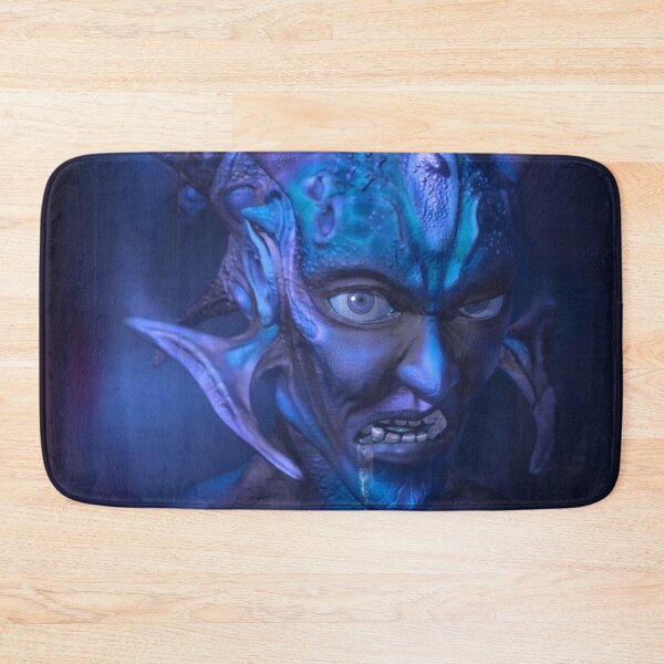 Item preview, Kopie von The Evil - Fantasy Alien 3D Illustration - blue Version designed and sold by KairoDesign.