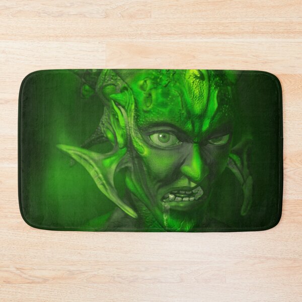 Item preview, The Evil - Fantasy Alien 3D Illustration - green Version designed and sold by KairoDesign.