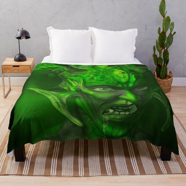 Item preview, The Evil - Fantasy Alien 3D Illustration - green Version designed and sold by KairoDesign.