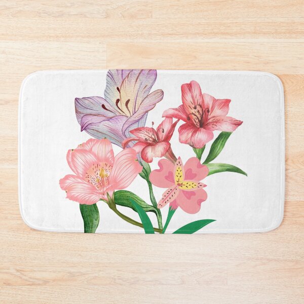 Item preview, Purple Red Pink Alstroemeria Flowers designed and sold by Hinny8.