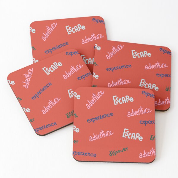 Item preview, ESCAPE, ADVENTURE, DISCOVER AND EXPERIENCE. designed and sold by Sam & Fam.