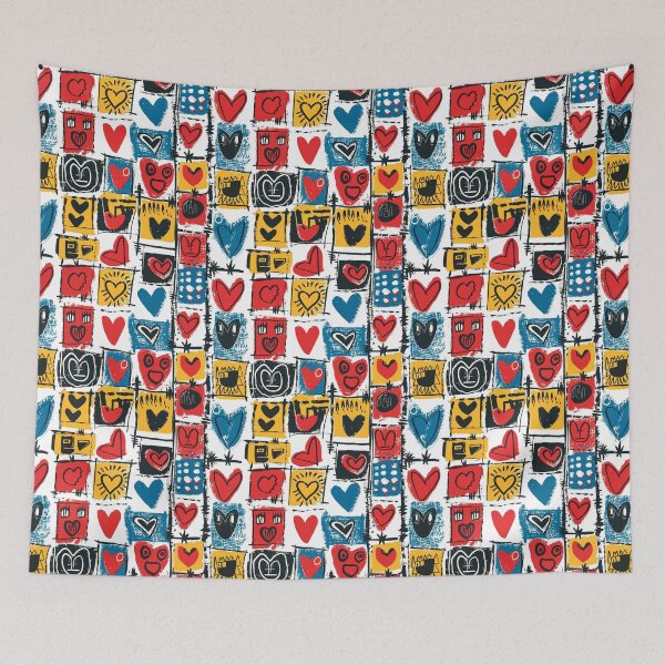 Item preview, Ancient Love - minimalist tribal pattern designed and sold by Loffartdesign.