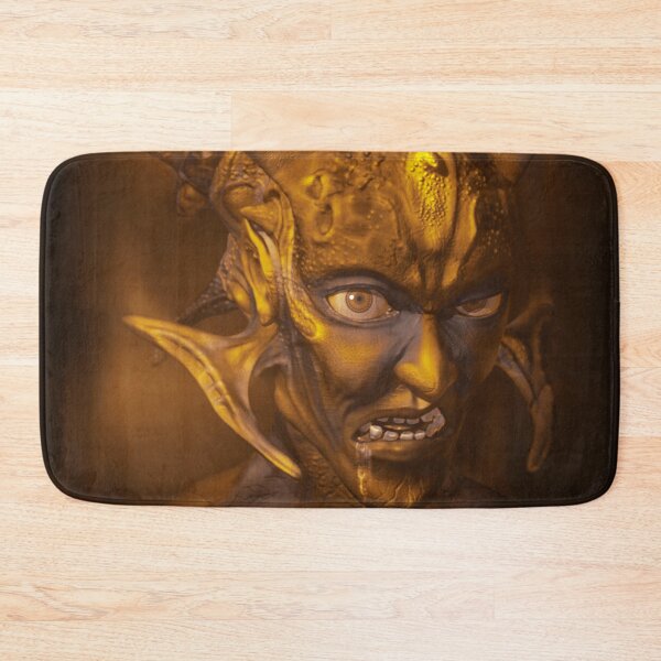 Item preview, The Evil - Fantasy Alien 3D Illustration - yellow Version designed and sold by KairoDesign.