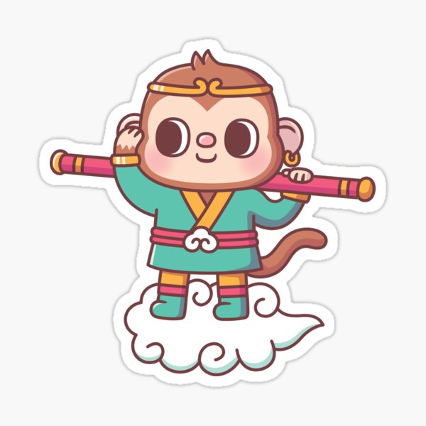 Your Sky Fan meeting サインクッキー kong Cute Monkey Sun Wu Kong On Flying Cloud
