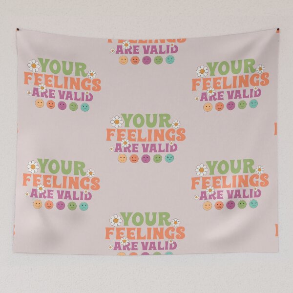 Item preview, Your feelings are valid designed and sold by PiE_bubbles2 ⭐️⭐️⭐️⭐️⭐️.