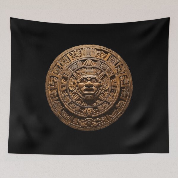 Item preview, Aztec Calendar  designed and sold by Myra365Art.