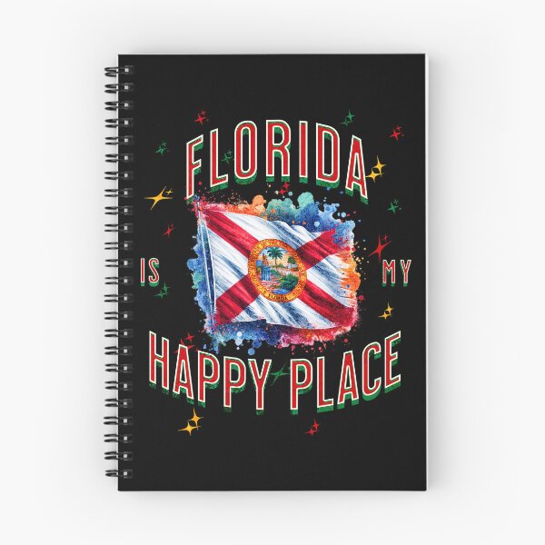 Item preview, Florida is my happy place designed and sold by Vindbult.