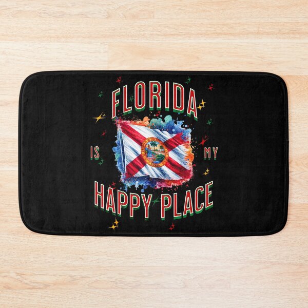 Item preview, Florida is my happy place designed and sold by Vindbult.