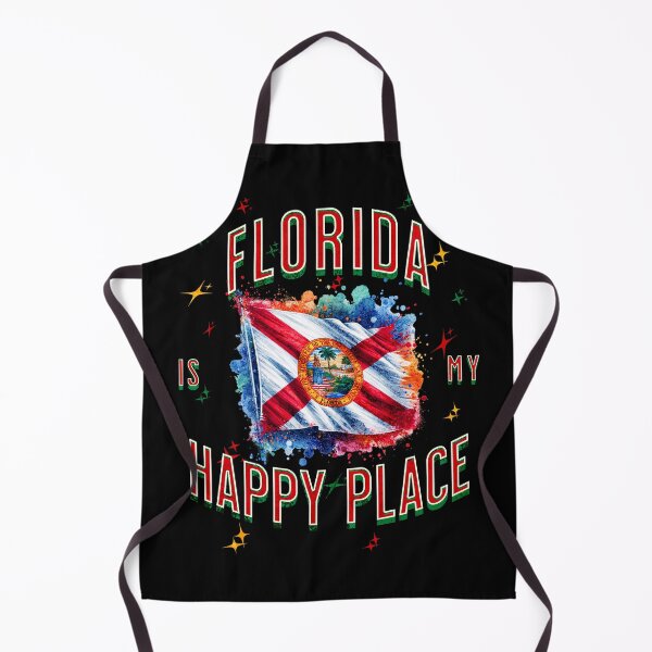 Item preview, Florida is my happy place designed and sold by Vindbult.