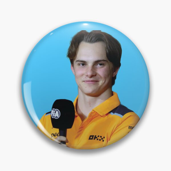 Item preview, Oscar Piastri F1 Driver in McLarenF1 Clothes with a Mic Norris Teammate designed and sold by FormulaGTee1.