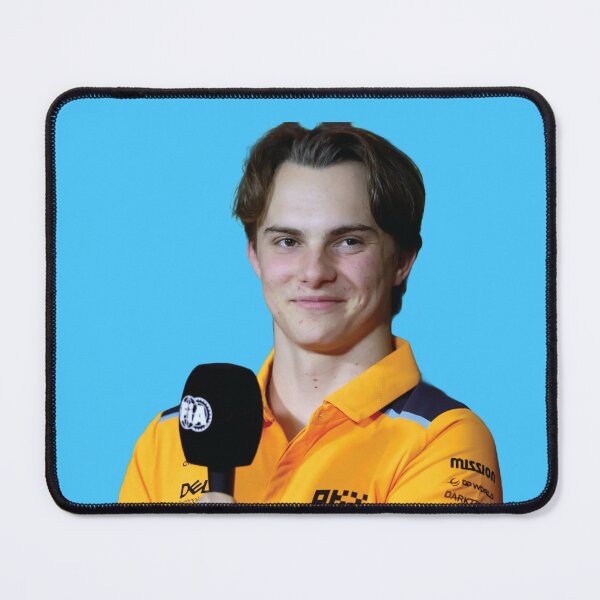 Item preview, Oscar Piastri F1 Driver in McLarenF1 Clothes with a Mic Norris Teammate designed and sold by FormulaGTee1.