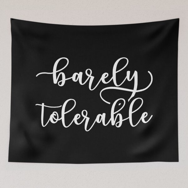 Item preview, Pride And Prejudice Elizabeth Bennet - Barely Tolerable I designed and sold by Lemon Pepper.