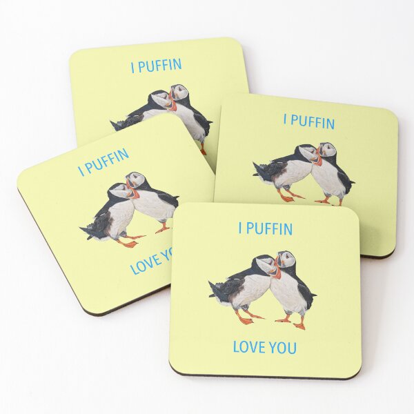 Item preview, I Puffin Love You designed and sold by IslesArt.