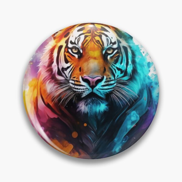 Item preview, Tiger modern art designed and sold by Art-Design-EM.