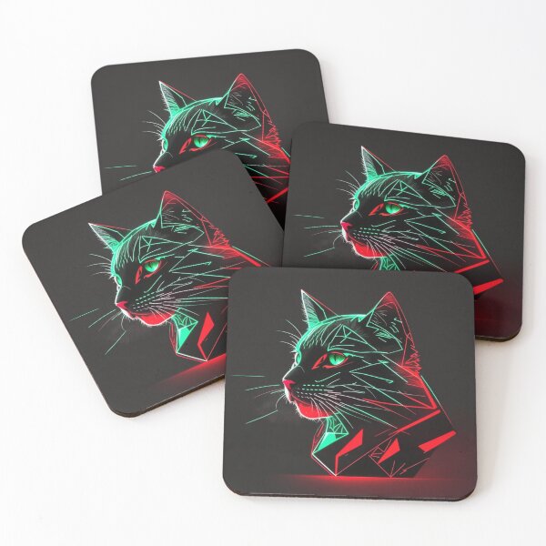 Item preview, Futuristic Feline Portrait designed and sold by KilianSzmid.