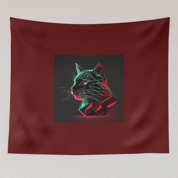 Item preview, Futuristic Feline Portrait designed and sold by KilianSzmid.