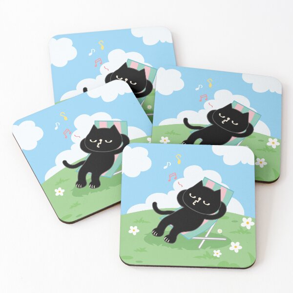 Item preview, Cat on a picnic designed and sold by CiCstudio.