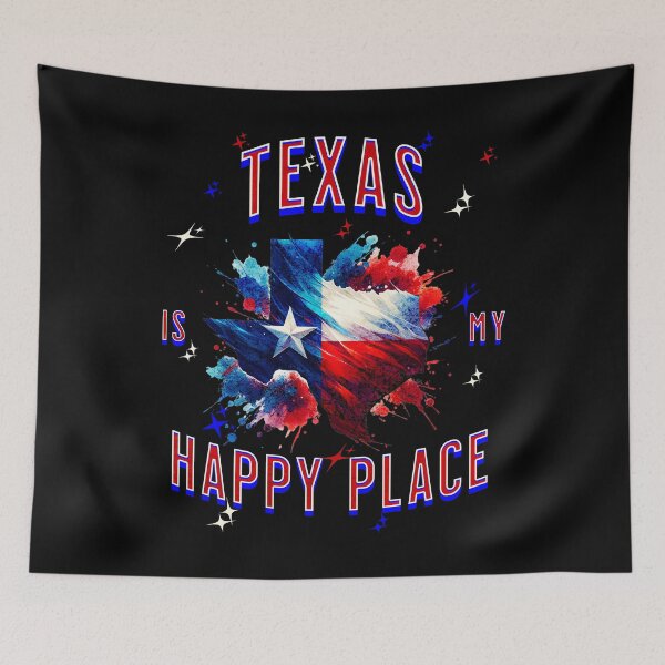 Item preview, Texas is my happy place designed and sold by Vindbult.