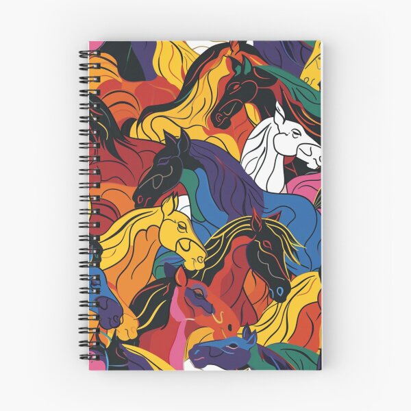Item preview, Horses pattern designed and sold by FloralZoo.