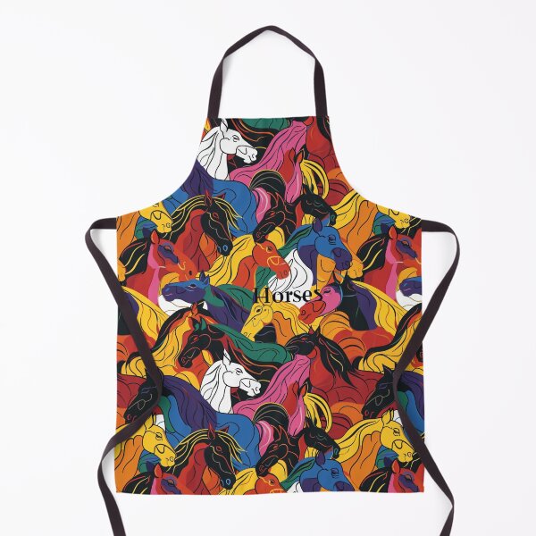 Item preview, Horses pattern designed and sold by FloralZoo.