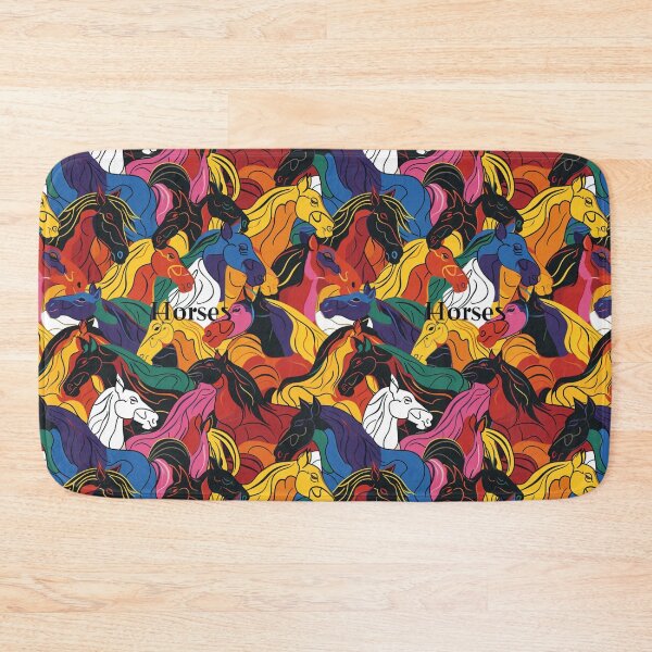 Item preview, Horses pattern designed and sold by FloralZoo.