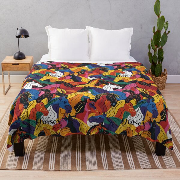 Item preview, Horses pattern designed and sold by FloralZoo.