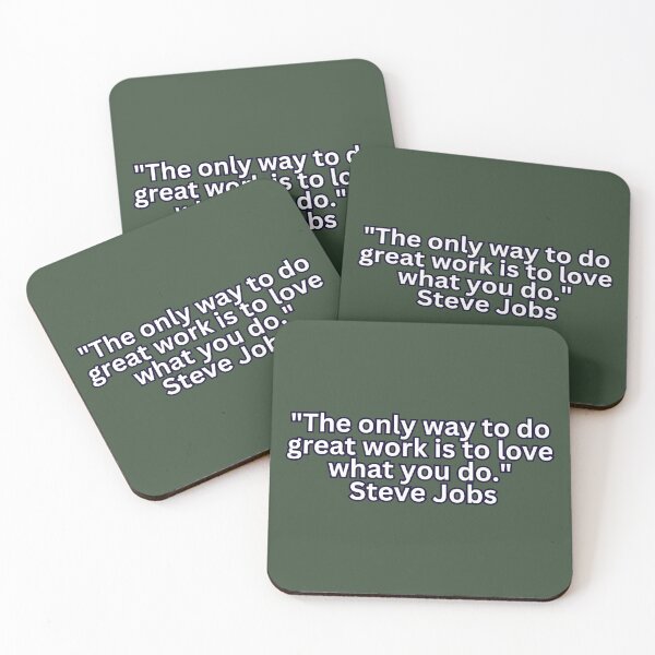 Item preview, Passionate Pursuits: Steve Jobs' Wisdom - Love What You Do for Great Work designed and sold by RvinJo8.