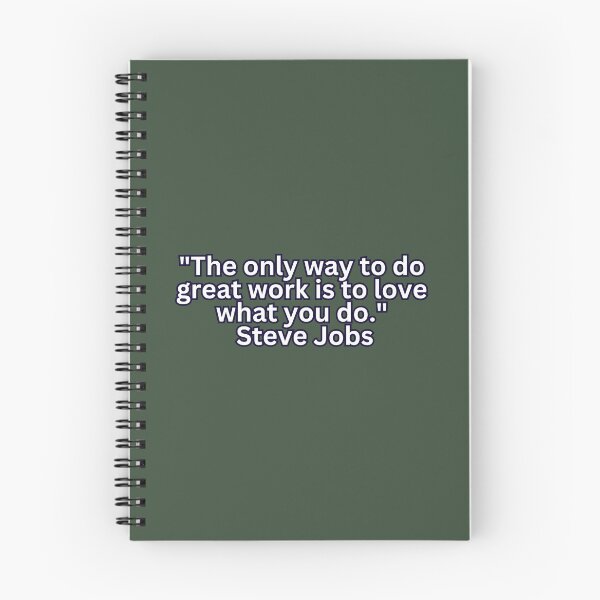 Item preview, Passionate Pursuits: Steve Jobs' Wisdom - Love What You Do for Great Work designed and sold by RvinJo8.