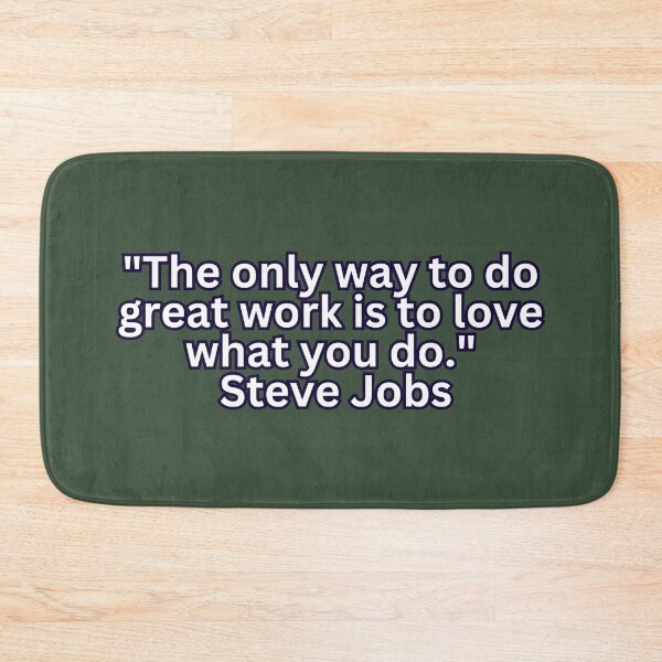 Item preview, Passionate Pursuits: Steve Jobs' Wisdom - Love What You Do for Great Work designed and sold by RvinJo8.
