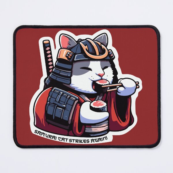 Item preview, Samurai Cat designed and sold by GOLDENLIONPERU.