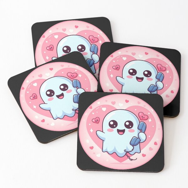 Item preview, Fantasma espeluznante de dibujos animados lindo designed and sold by fangtasticprint.