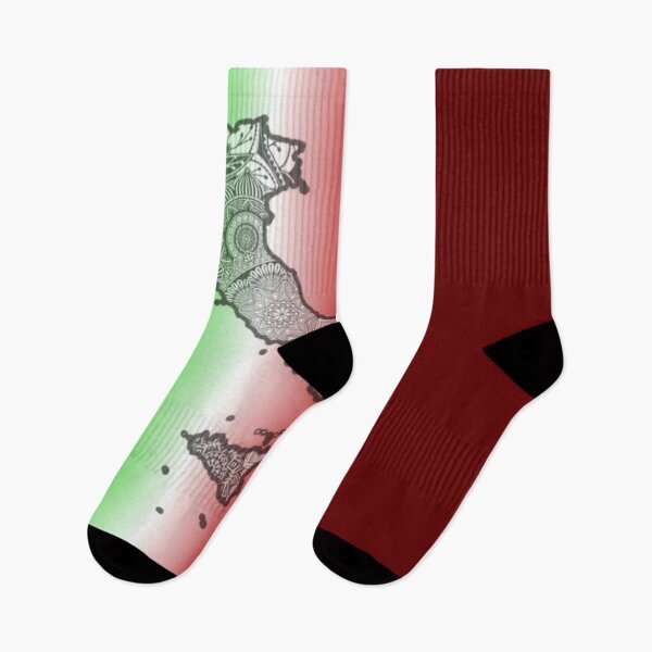Item preview, Il Tri Colore Italian Flag Colors Map designed and sold by LemonFun.