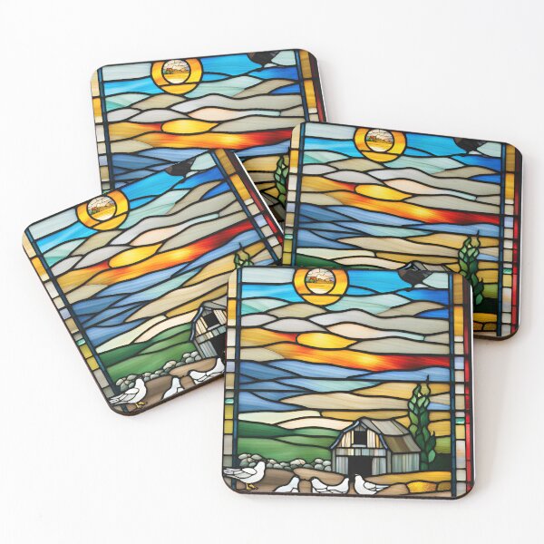 Item preview, Stained glass shed 3 designed and sold by TwilightTints.