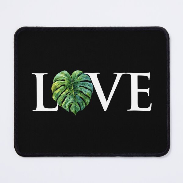 Item preview, LOVE | Monstera Leaf Edition designed and sold by Altered Pixels.