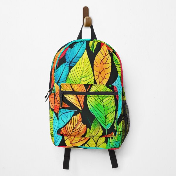 Item preview, Vibrant Foliage Harmony: Leaf Patterns designed and sold by Health And Fitness Posts e-Store.