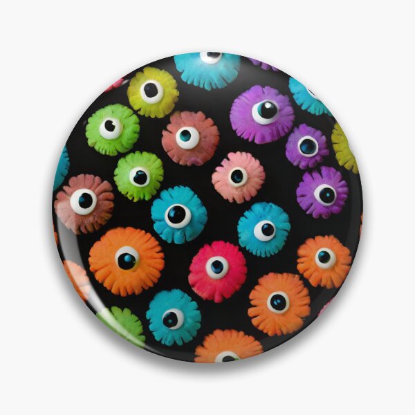 Item preview, colourful funny microorganisms  designed and sold by Vilemo.