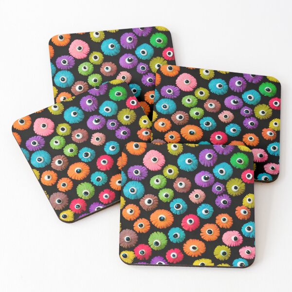 Item preview, colourful funny microorganisms  designed and sold by Vilemo.